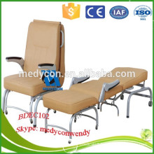 Foldable hospital with comfortable mattress accompany chair
